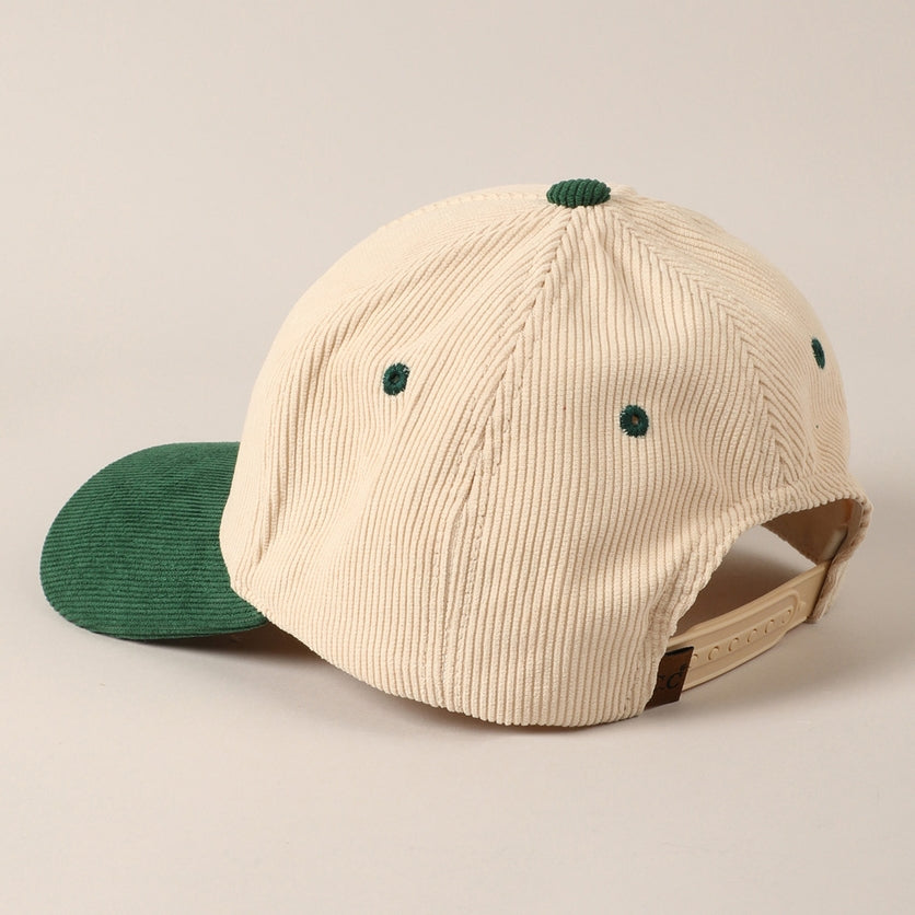 Baseball Cap | Corduroy | Husband's Tab