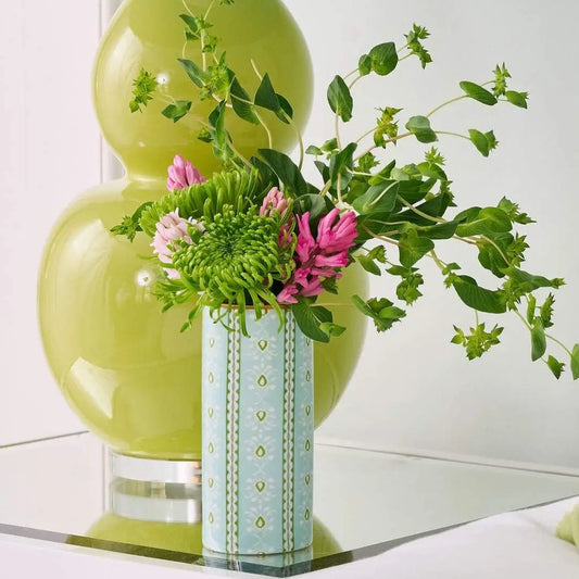 Vase | Rosemary Stripe Blue