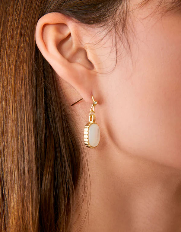 Nara Petite Earrings Mother-of-Pearl