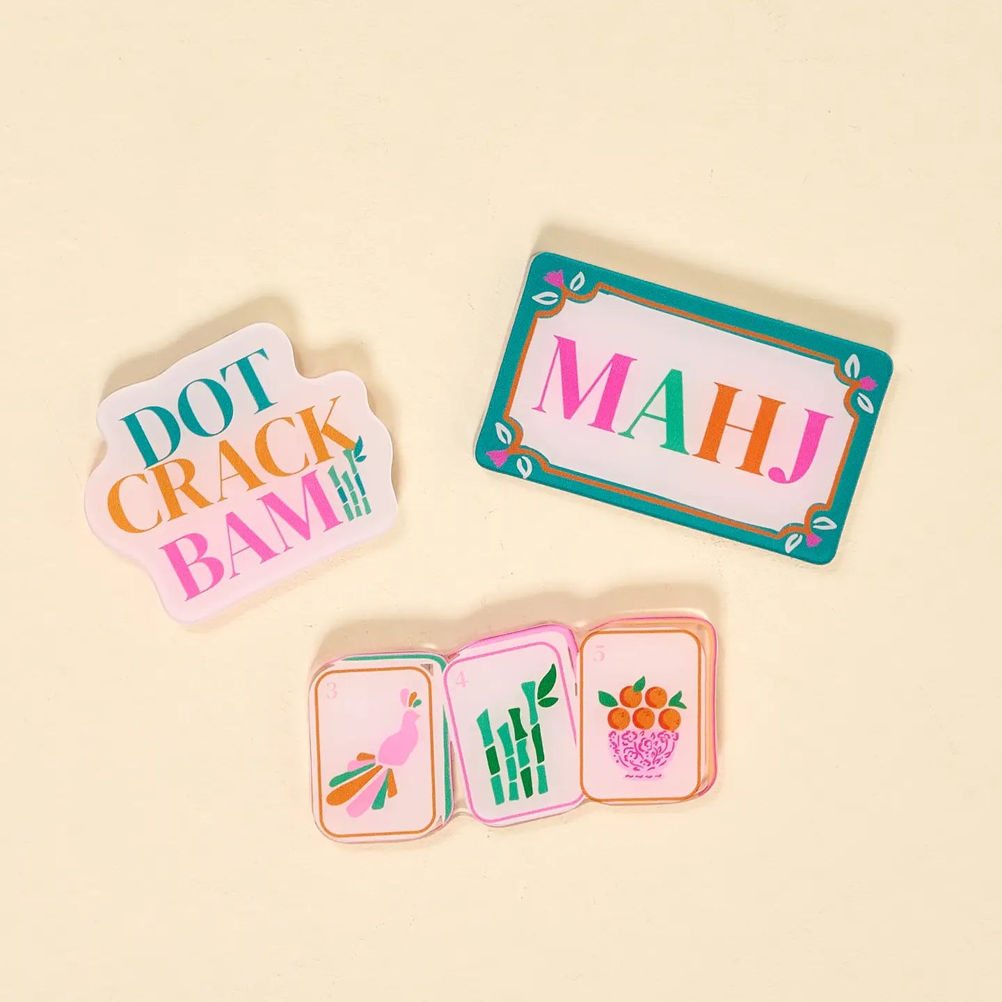 Little Magnet Set | Let's Play Mahjong