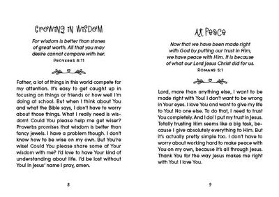 Quiet-Time Prayers for a Girl's Heart