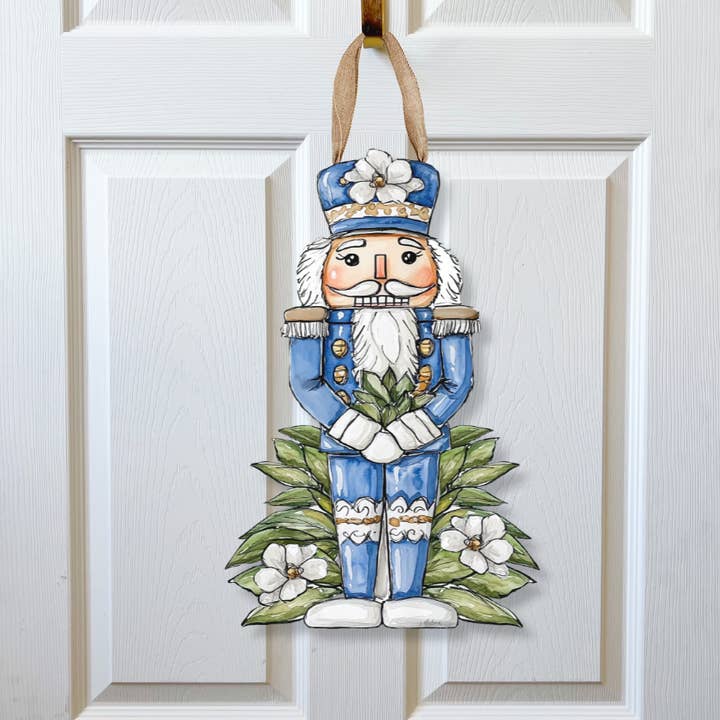 Door Hanger | Blue Magnolia Nutcracker
