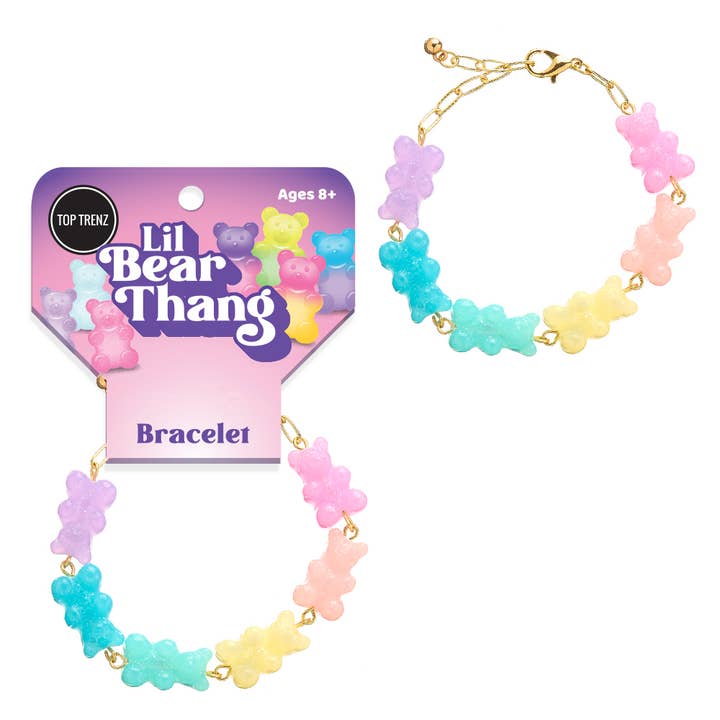 Bracelet | Pastel Glitter | Lil Bear Thang