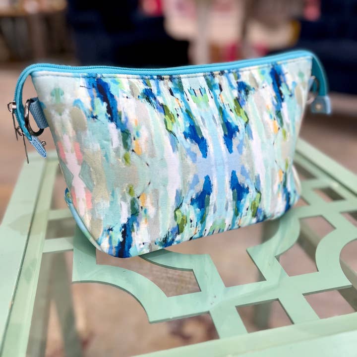 Large Makeup Bag | Laura Park | Wintergreen