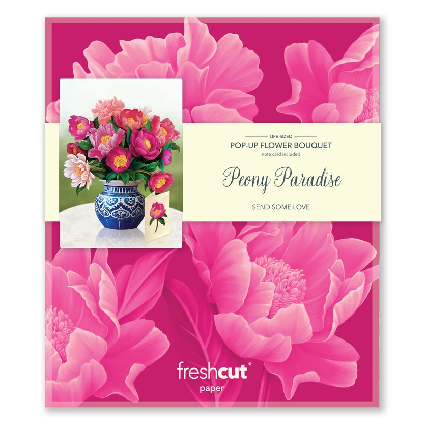 Pop-Up Greeting Cards | Peony Paradise
