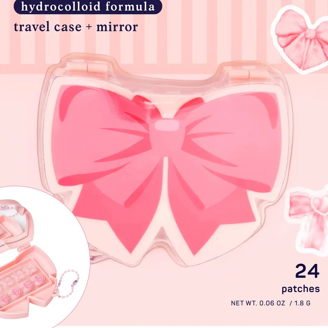 Pretty in Pink | Pimple Patches with Travel Case and Mirror