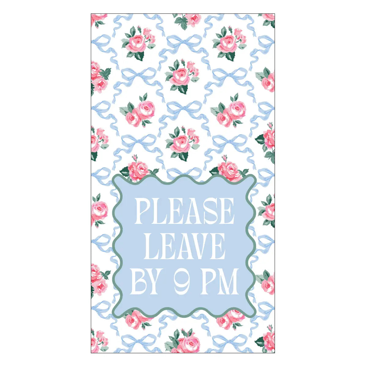 Guest Towels | Please Leave by 9