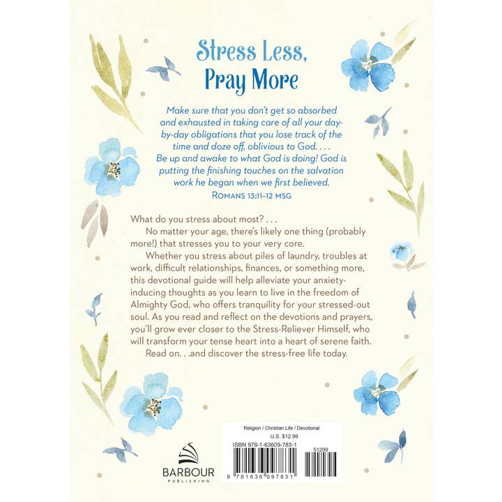 Stress Less, Pray More Devotional Journal