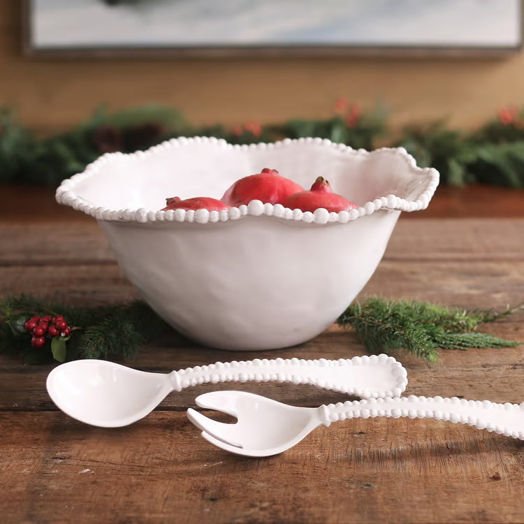 VIDA Alegria Large Bowl | White