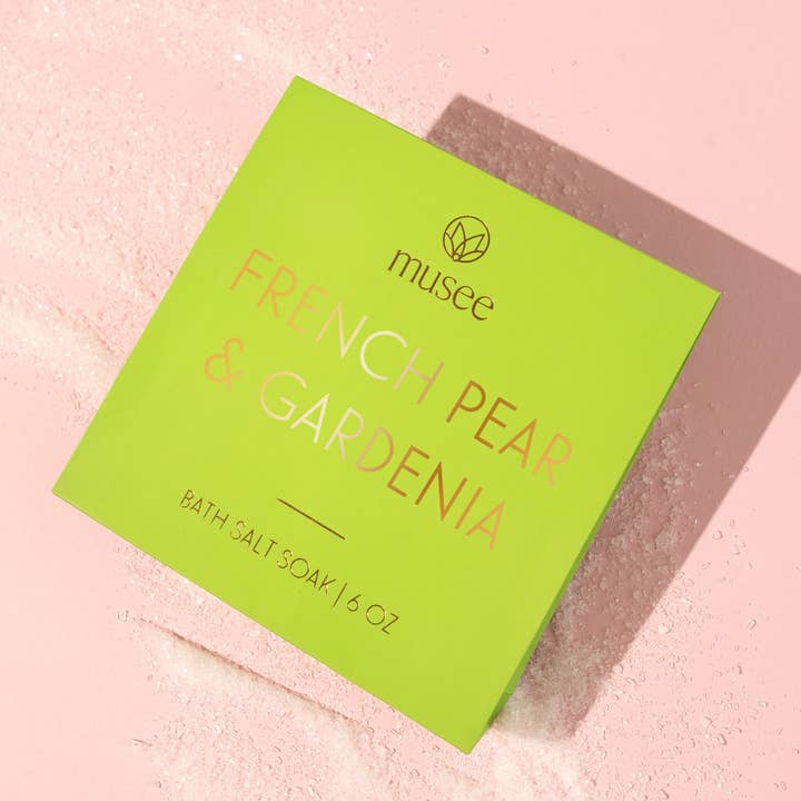 Mini Bath Salt Soak | French Pear & Gardenia