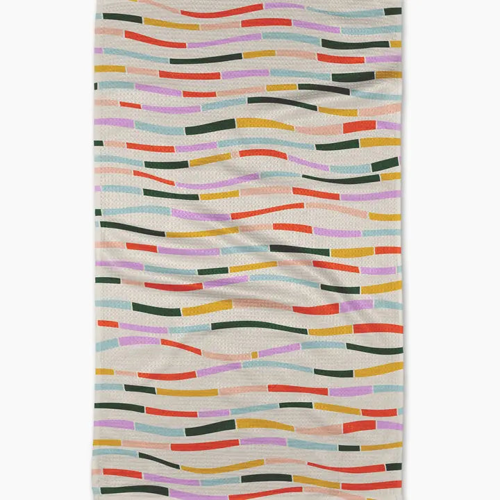 Tea Towel | Colorful Currents