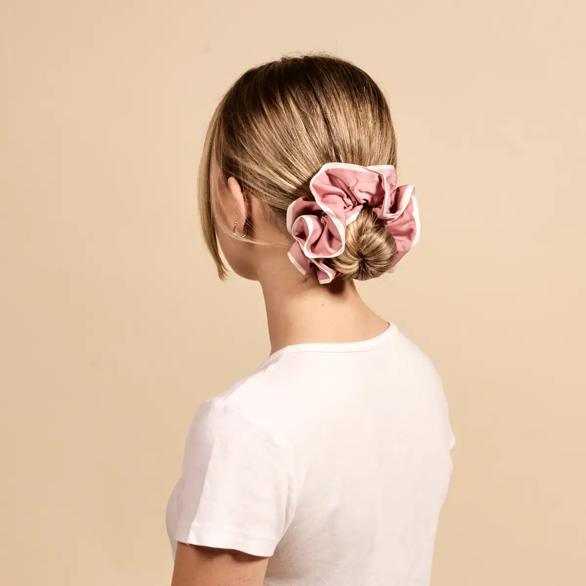 Ruffle Up Scrunchie | Rose