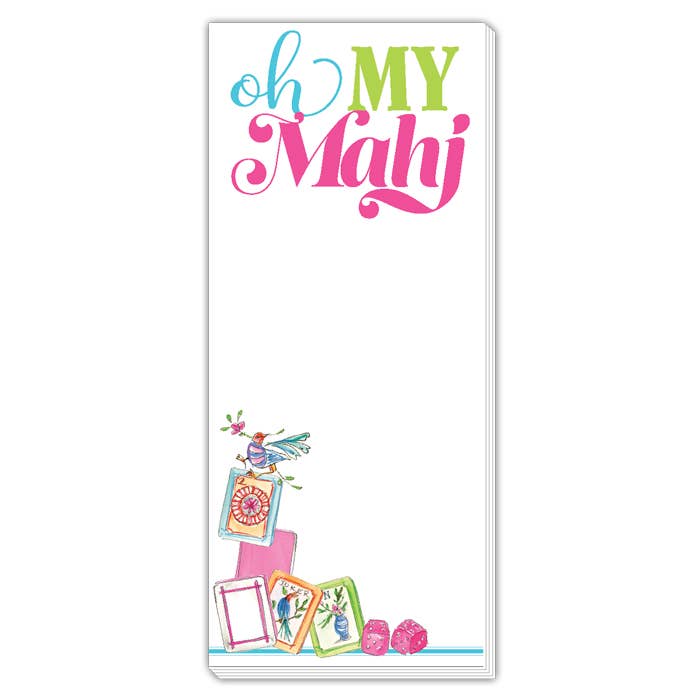 Skinny Notepad | Mahjong Tiles Oh My Mahj