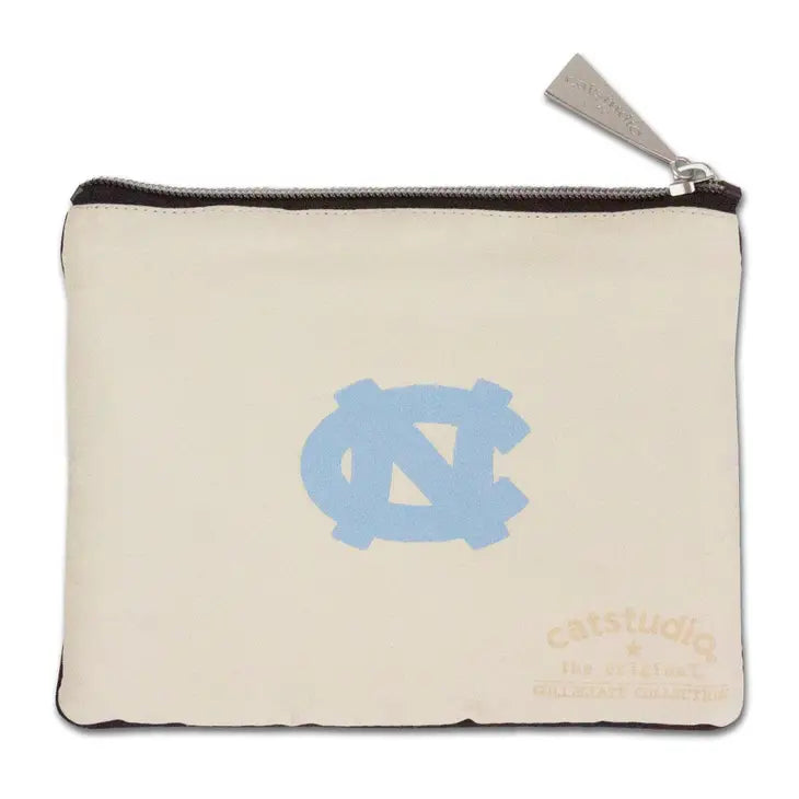 North Carolina University Collegiate Zip Pouch