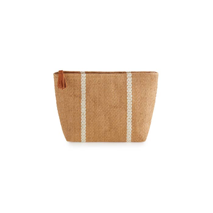 Riva Zip Pouch | Tan