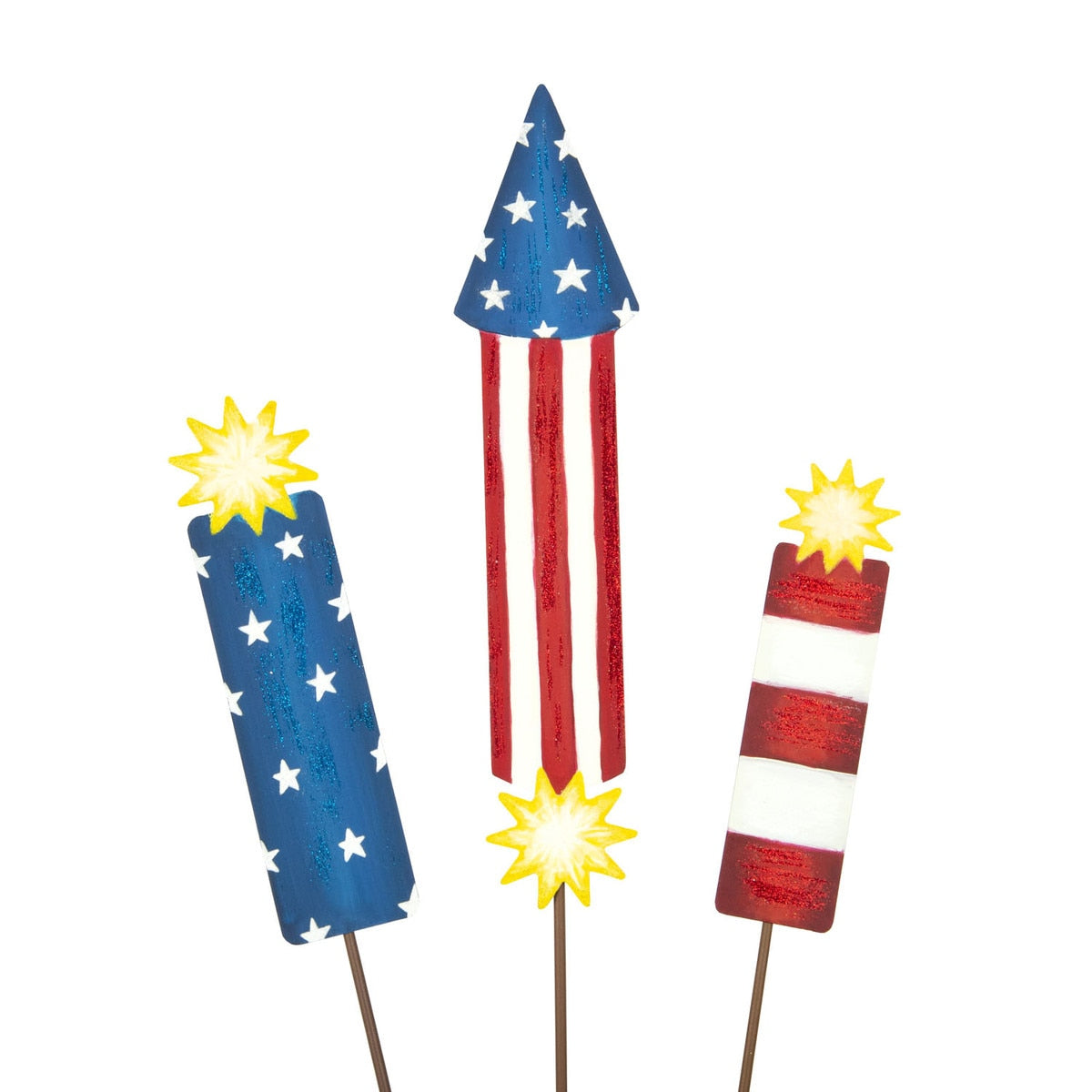 Stake/Decor | Firecracker Trio