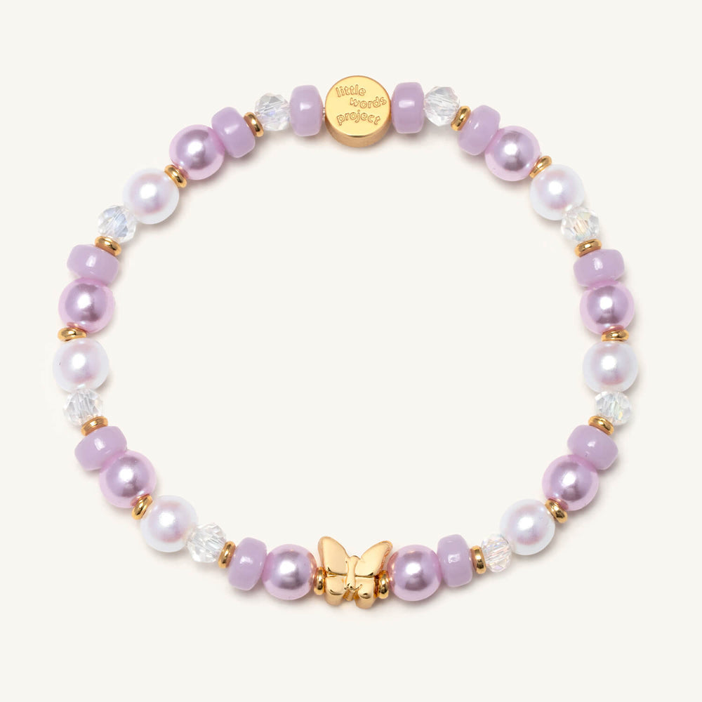 LWP Base Bracelet | Pearl Monarch Butterfly