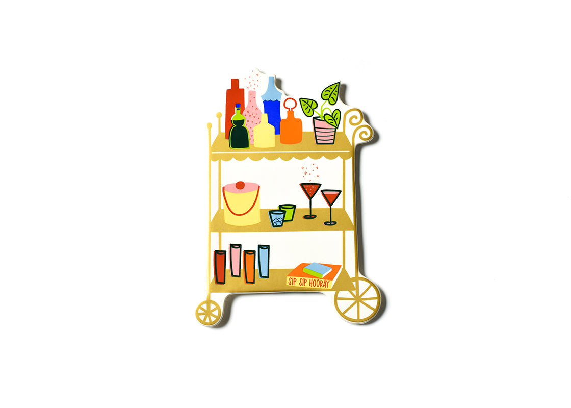 HE Party Sip Sip Hooray Bar Cart Attachment