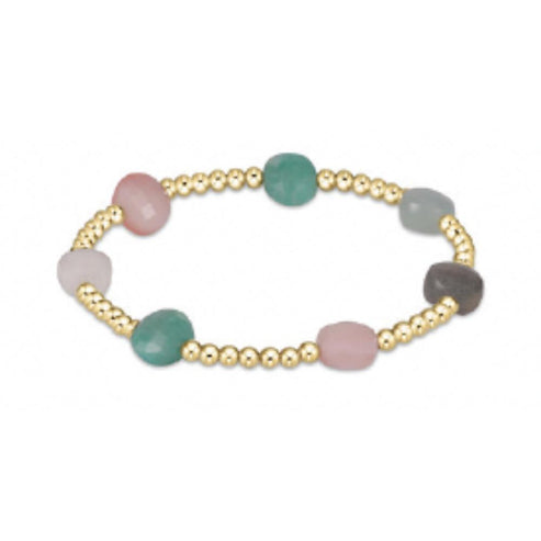 Admire Gold 3mm Bead Bracelet | Hot Mess