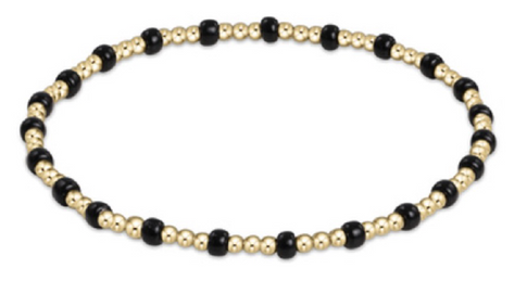 Gameday | Hope Gold Sincerity Bracelet | Onyx