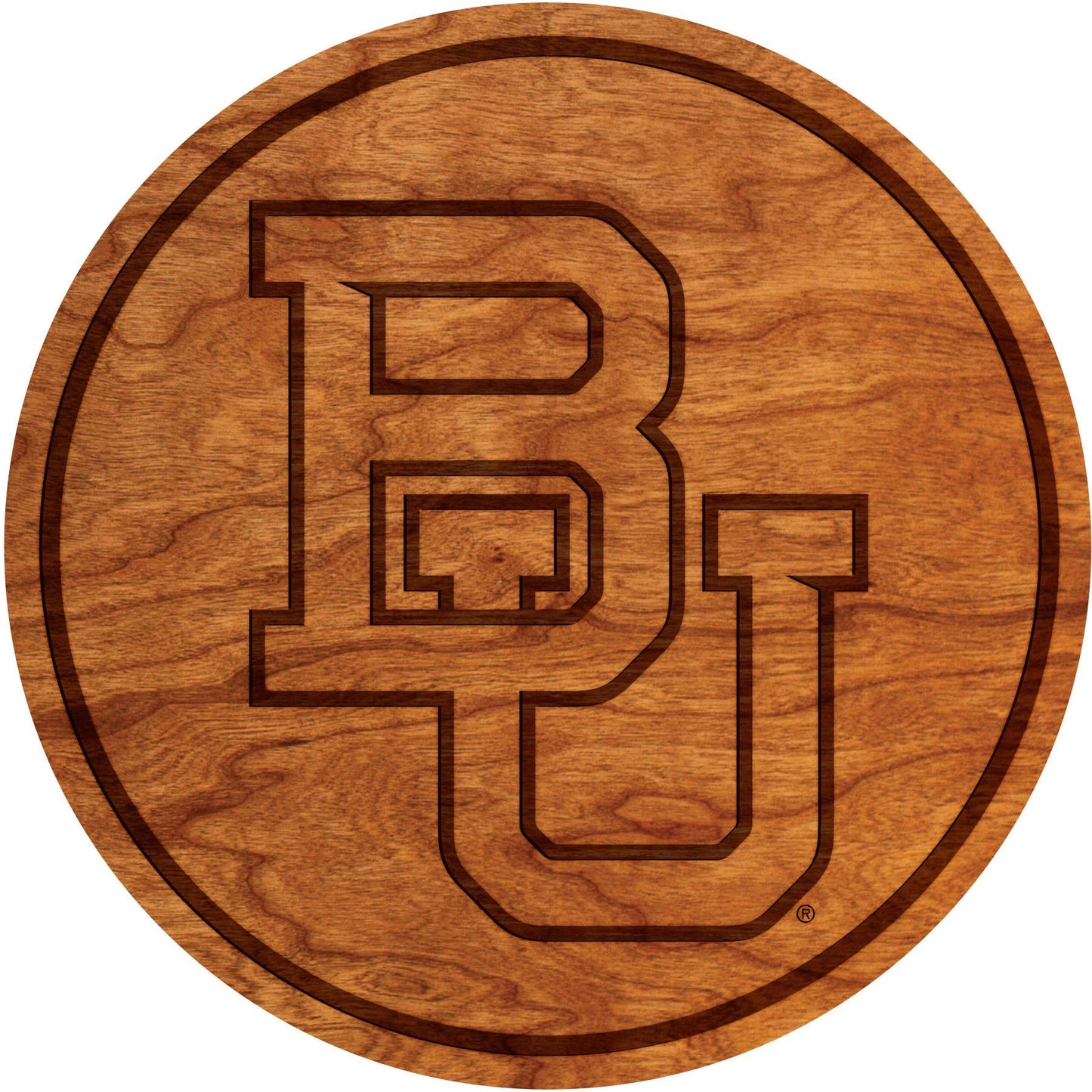 Baylor Block BU Cherry Coaster