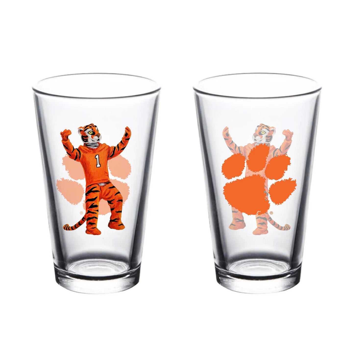 Pint Glass | Clemson Mascot