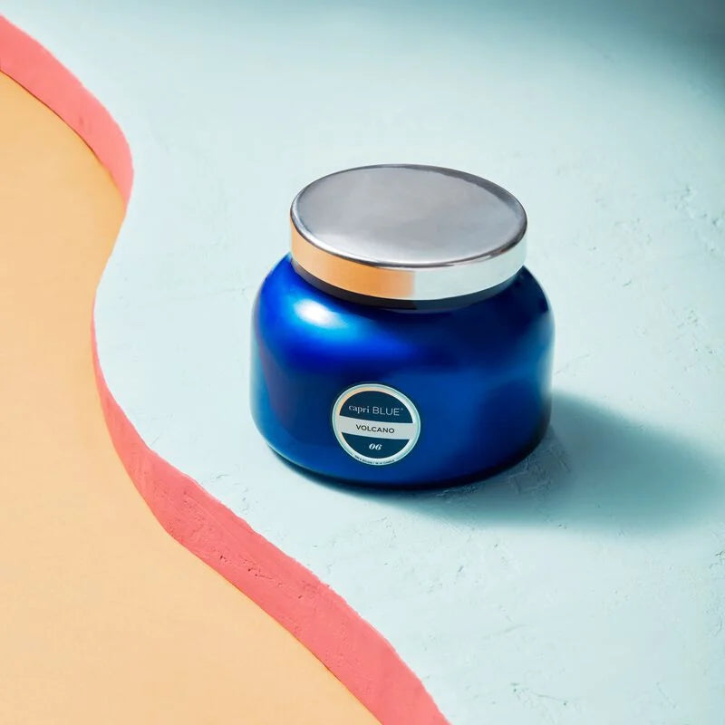 Volcano | Signature Jar Candle | Blue