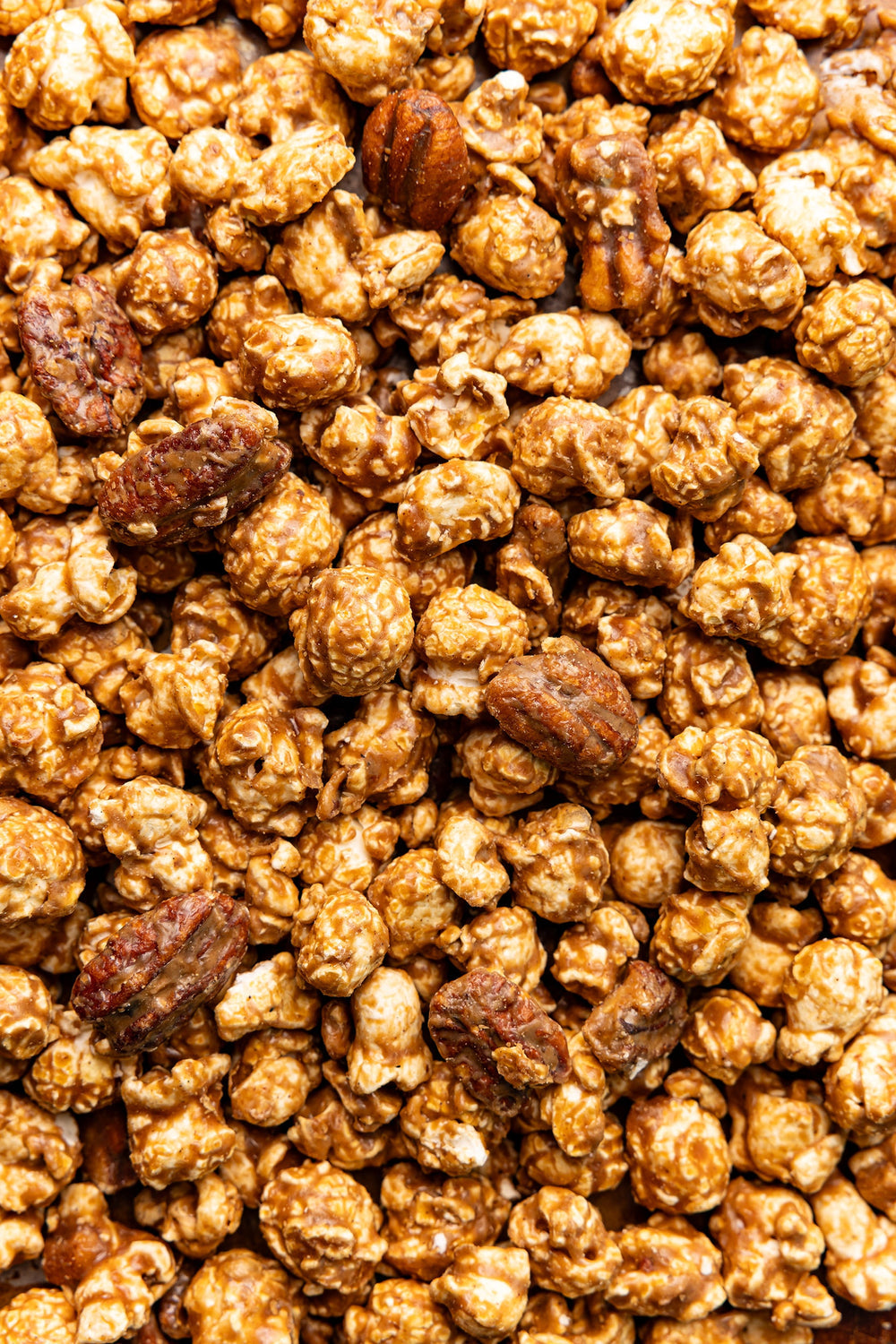 Cinnamon Bourbon Pecan Poppy Popcorn
