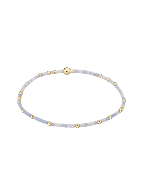 Gameday | Hope Unwritten Bracelet | Light Blue & White
