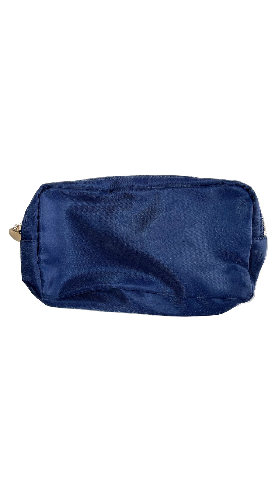 Nylon Cosmetic Travel Pouch - Navy