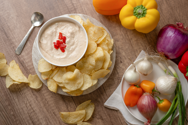 Boozy Dips | Roasted Pepper