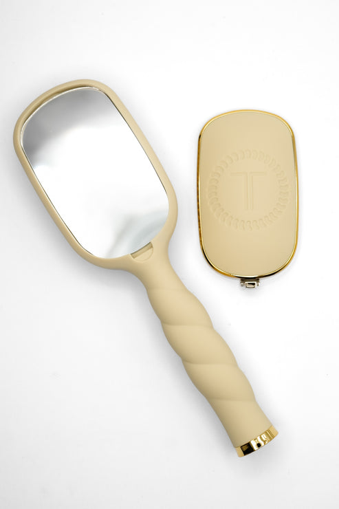 Teleties | Detangler Brush for Thick Hair | Tan