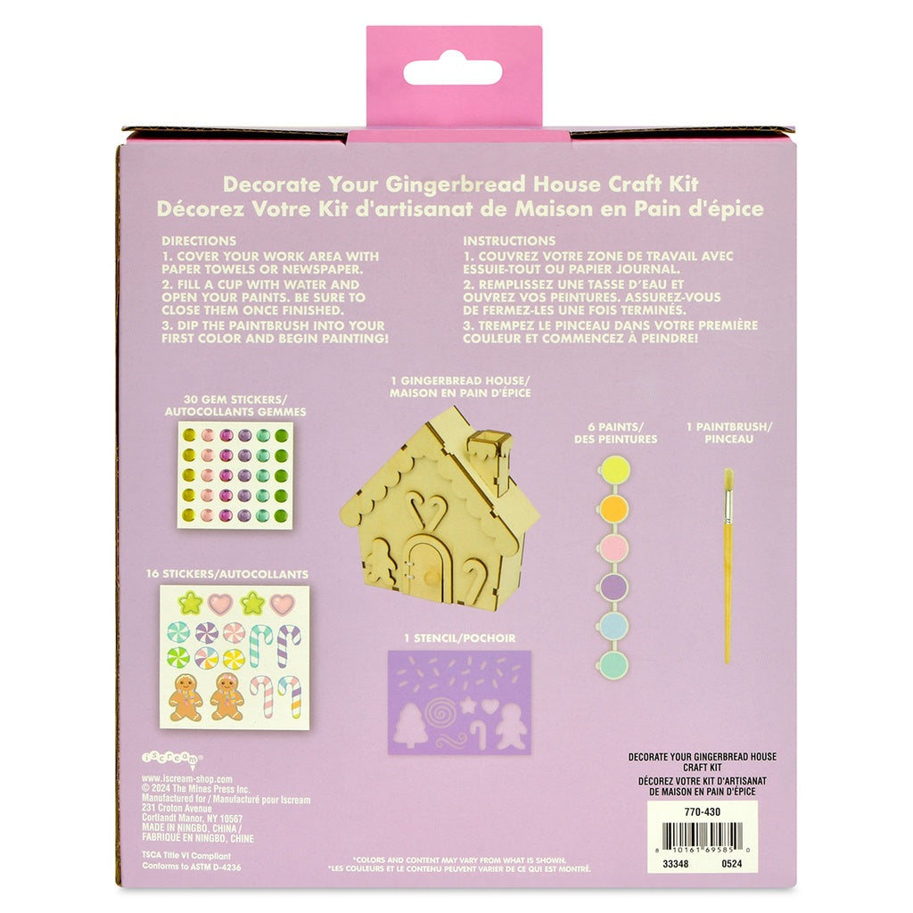 Gingerbread House Craft Kit