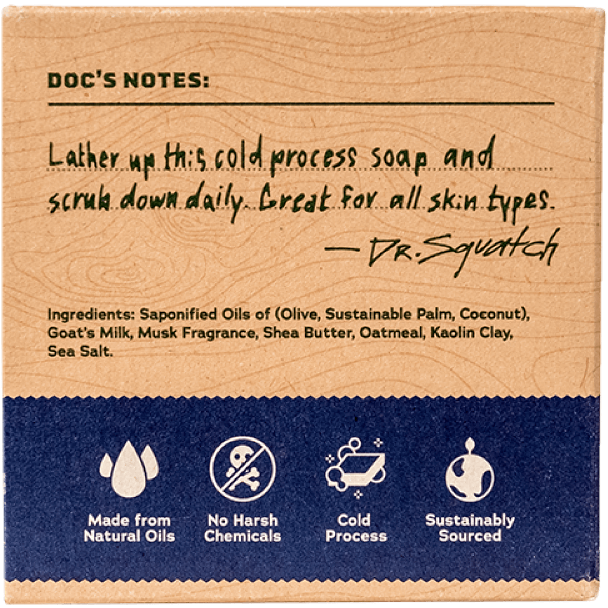 Deep Sea Goat's Milk Bar Soap
