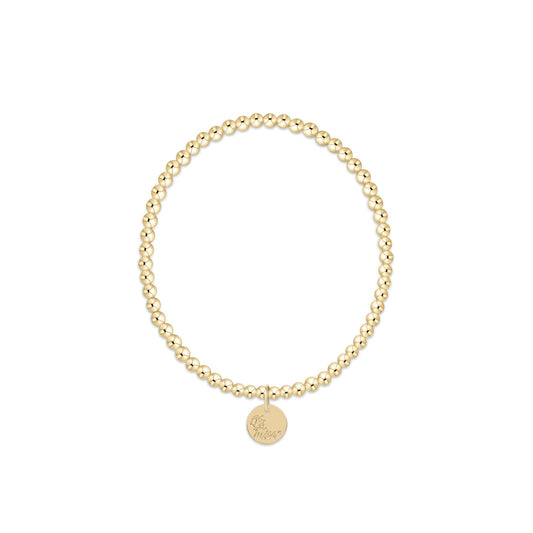 eCOLLEGIATE Gold 3mm Bracelet | Ole Miss