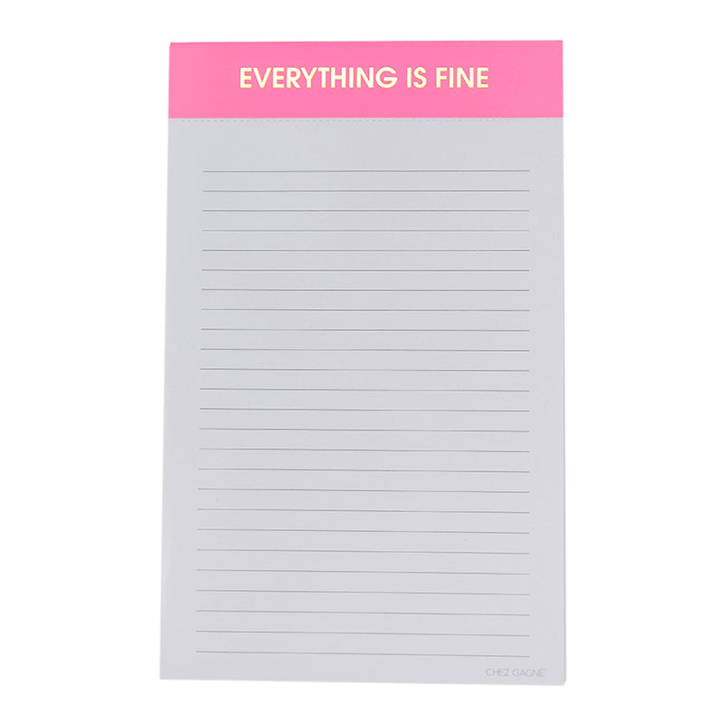 Notepad | Everything is Fine