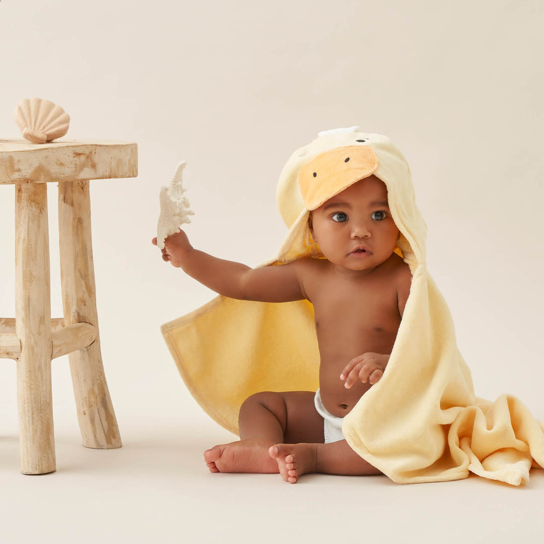 Yellow Ducky Bath Wrap