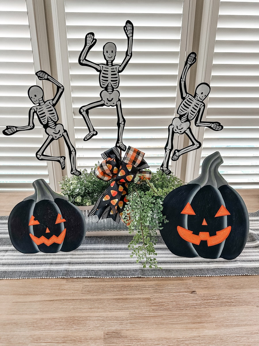 Metal Stake/Decor | Dancing Skeletons | Assorted Styles