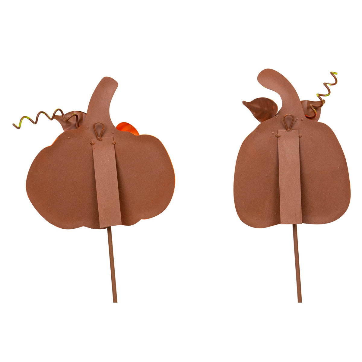 Metal Stake/Decor | Small Ribbon Pumpkins | Assorted Styles