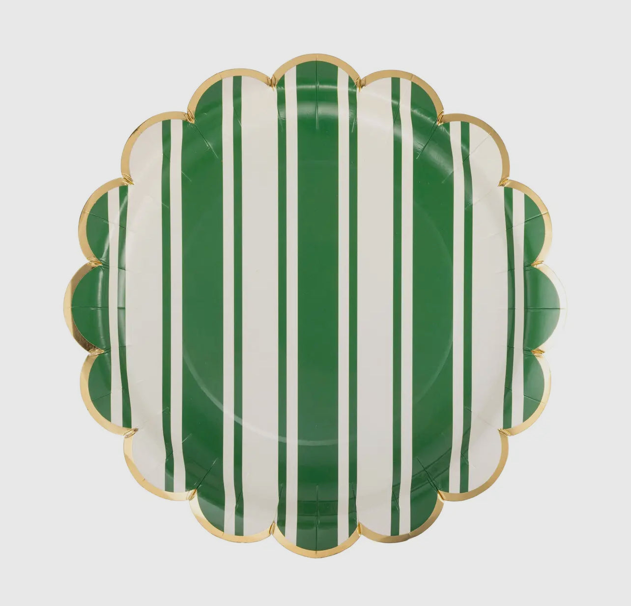 Green Stripe Plate