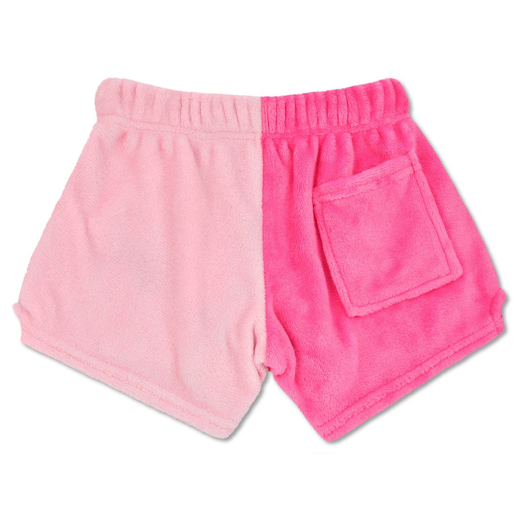Color Block Plush Shorts | Fairytale