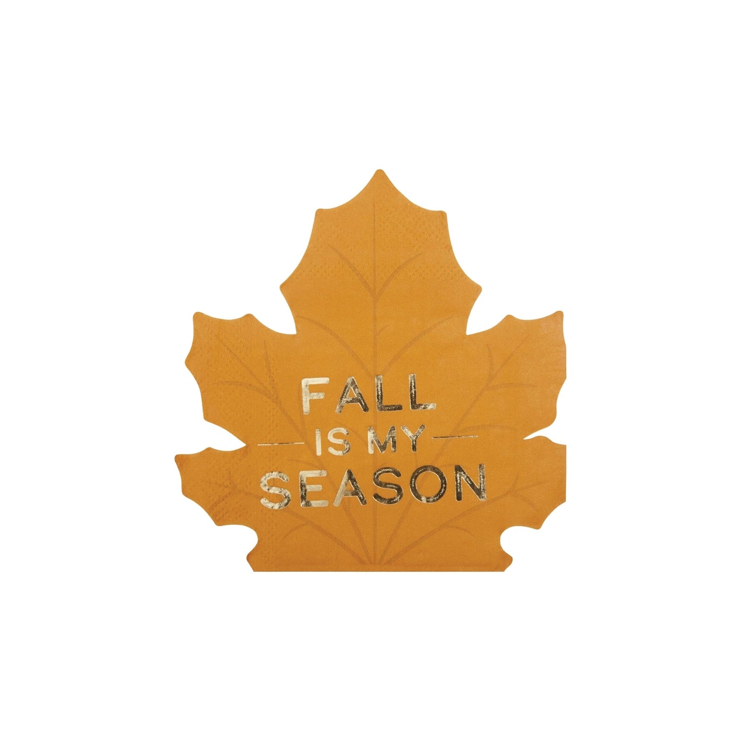 Cocktail Napkins - Fall Leaf