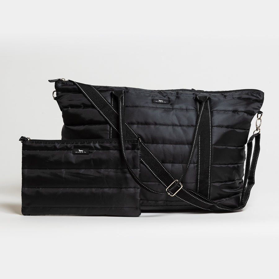 Triple Advisor | 3-in-1 Travel Bag | Black Puffer