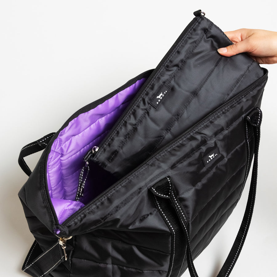 Triple Advisor | 3-in-1 Travel Bag | Black Puffer