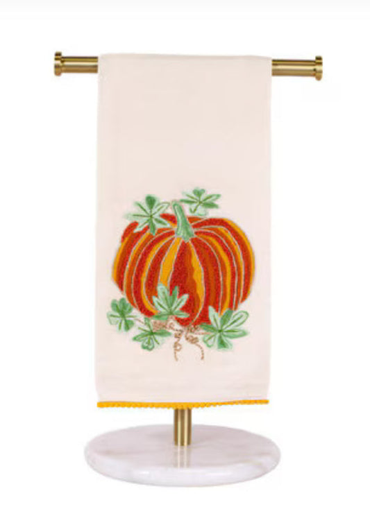 Turner Pumpkin Hand Towel