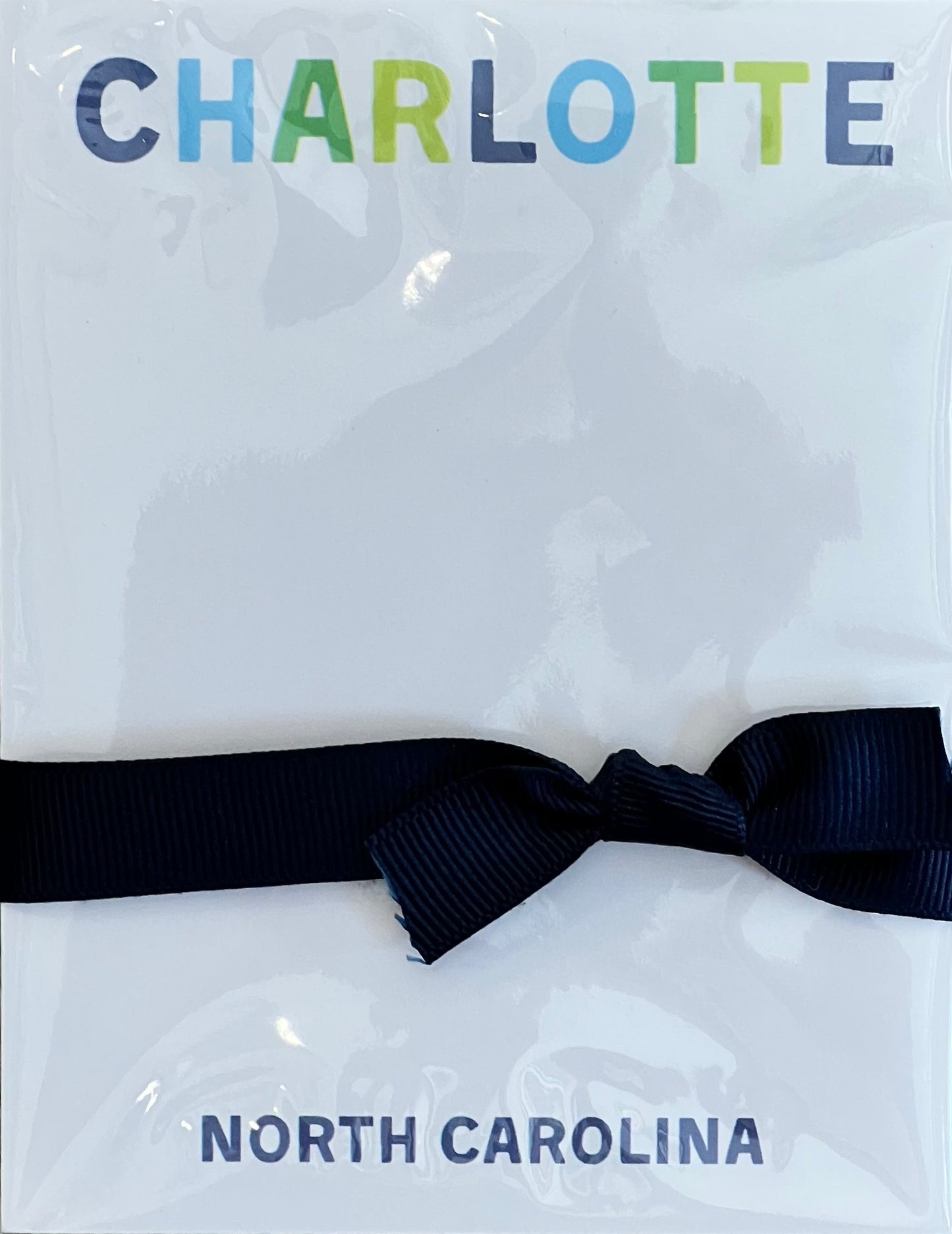 Charlotte, NC Rainbow Mini Notepad