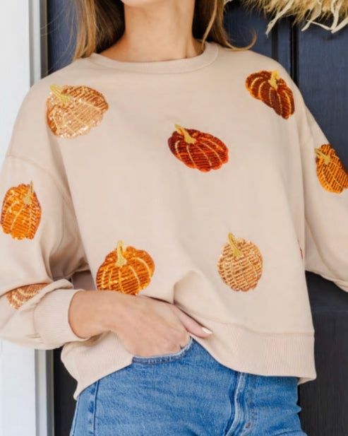 Millie Sweatshirt | Pumpkins