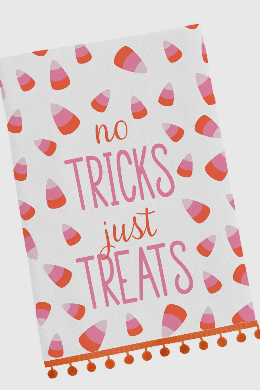 Tea Towel | No Tricks Just Treats