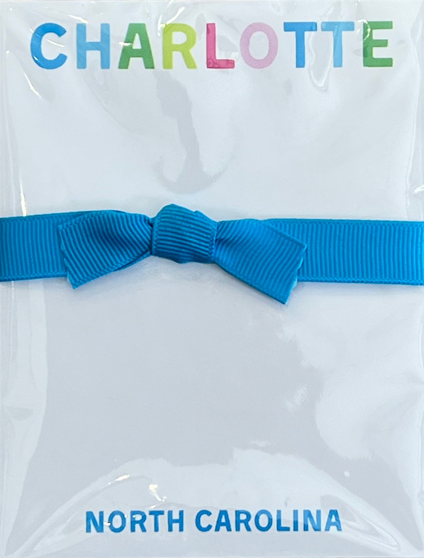 Charlotte, NC Rainbow Mini Notepad
