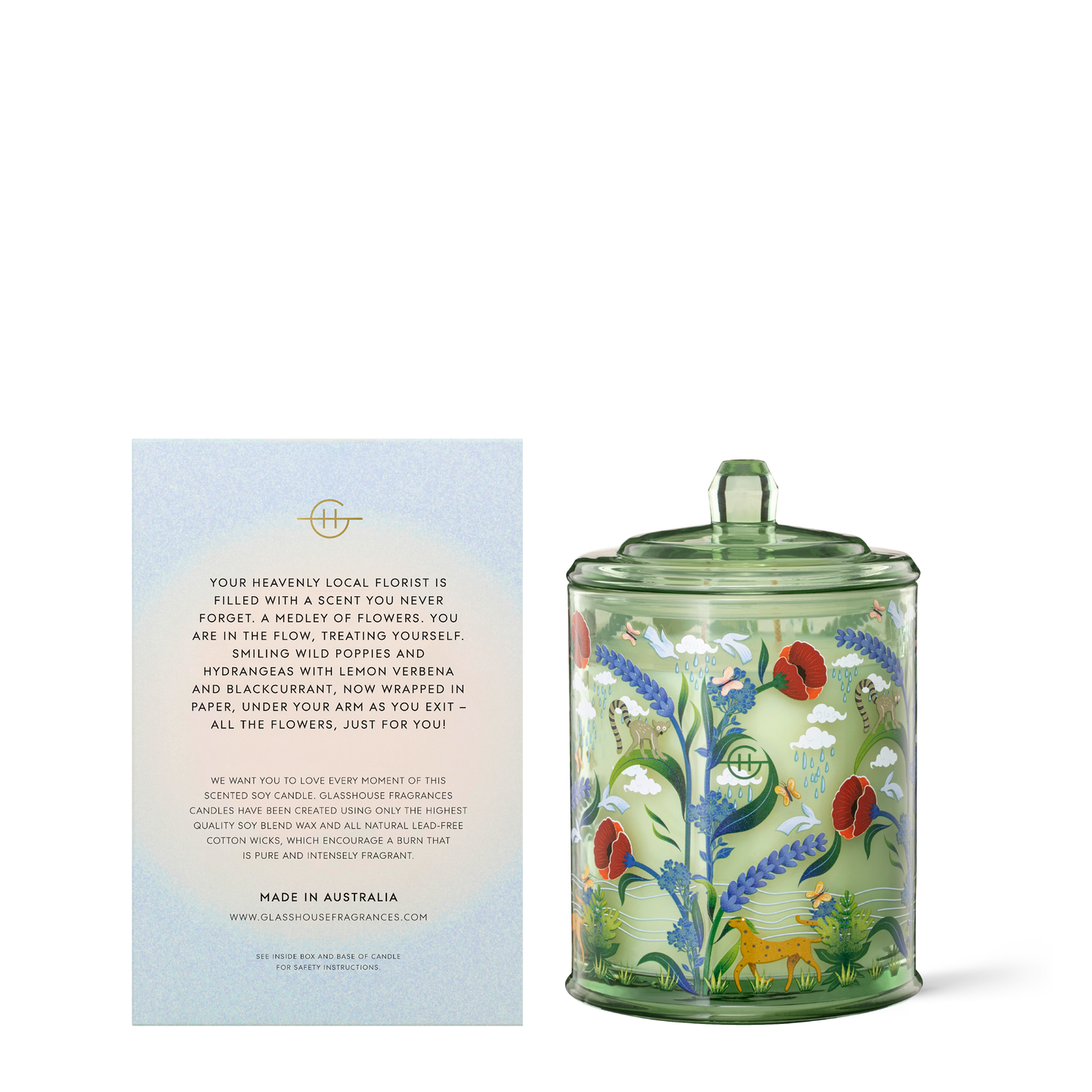 13.4 oz Candle | Flower Therapy